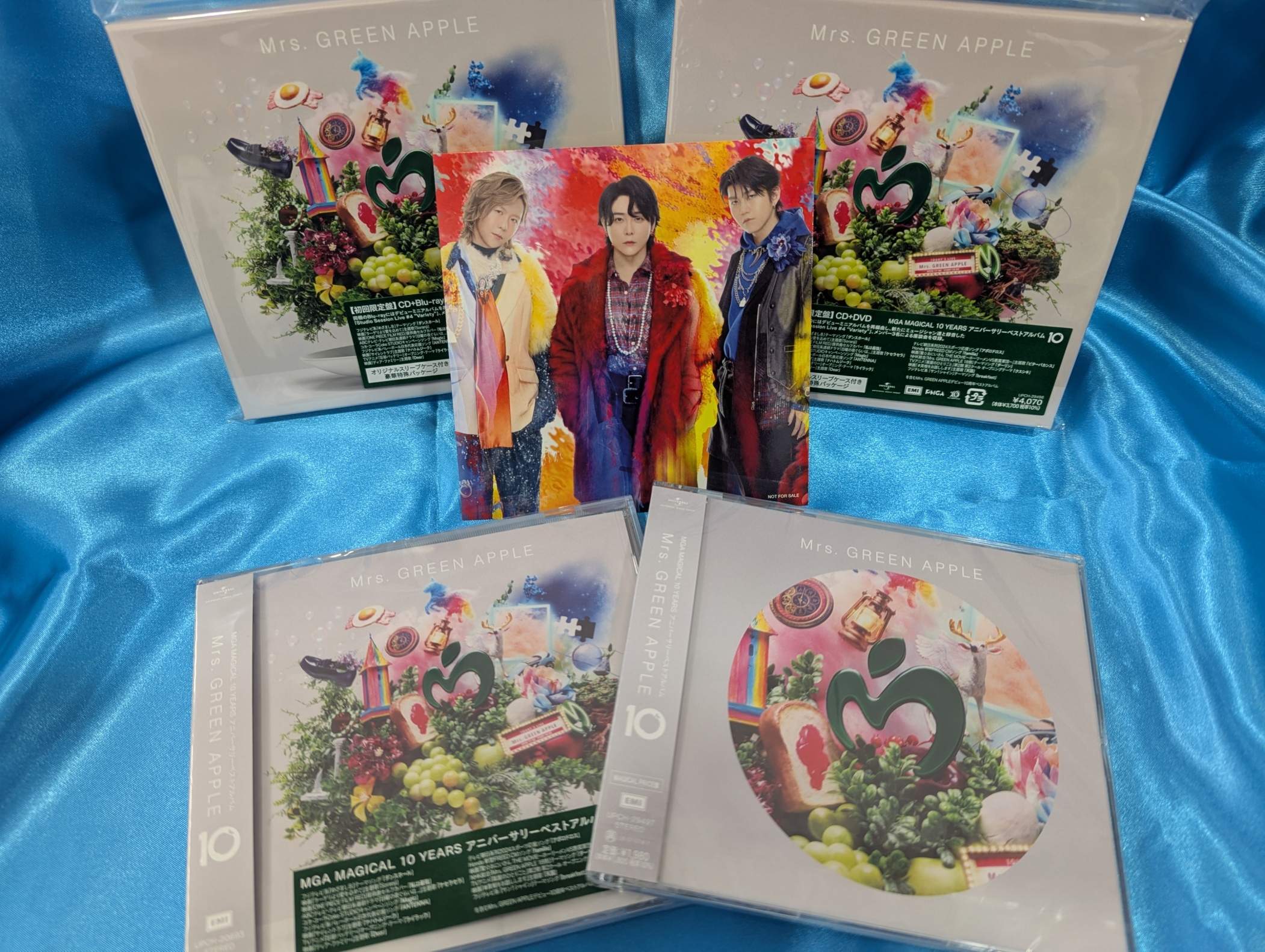 Mrs.GREEN APPLE アルバムラババンセット Mrs. GREEN APPLE LiveBluRay＆ベストアルバム＆ラババン 送